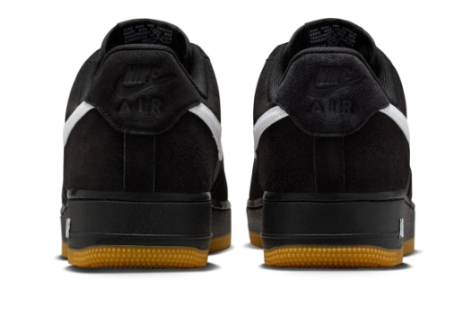 Nike Air Force 1 Low '07 LV8 Men's Sneakers – Black/White/Gum