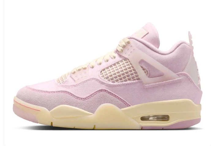 Women's Air Jordan 4 Retro – Pearl Pink / Iced Carmine