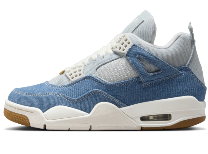 Air Jordan 4 TEX Women's Sneakers – Denim