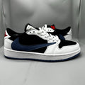 Travis Scott x Air Jordan 1 Low OG White Black & Blue