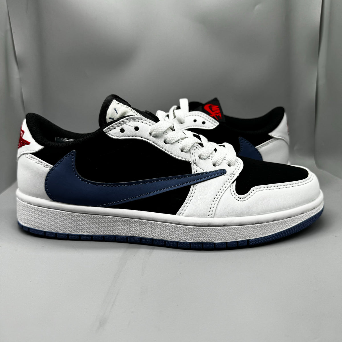 Travis Scott x Air Jordan 1 Low OG White Black & Blue