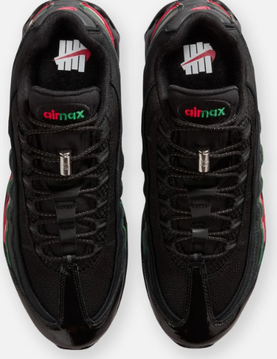 UNDEFEATED x Nike Air Max 95 SP | Black & Metallic Silver
