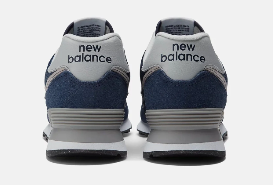 New Balance 574 Core Sneakers – Navy & Grey