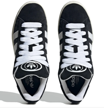 adidas Campus 00s Black White Gum Sneakers