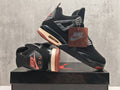 Air Jordan 4 London Black & Coral Sneakers