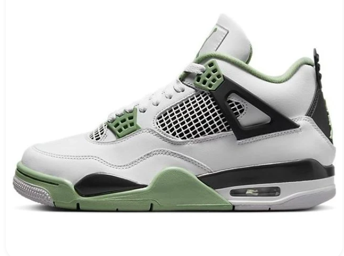 Air Jordan 4 Retro Women's Sneakers – Seafoam