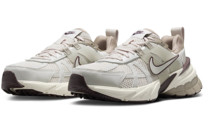 Nike V2K Run Women's Sneakers – Light Greenish Brown / Khaki / Earth / Light Bone