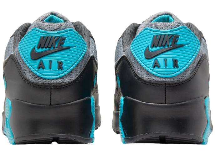 Nike Air Max 90 Sneakers – Cool Grey, Dusty Cactus & Black