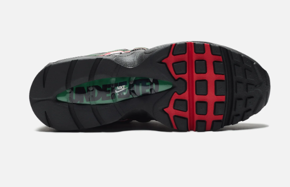 UNDEFEATED x Nike Air Max 95 SP | Black & Metallic Silver