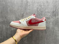 Travis Scott x Air Jordan 1 Low OG Pink Sail & Red