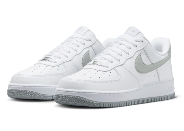 Nike Air Force 1 Low '07 Men's Sneakers - White/Wolf Grey