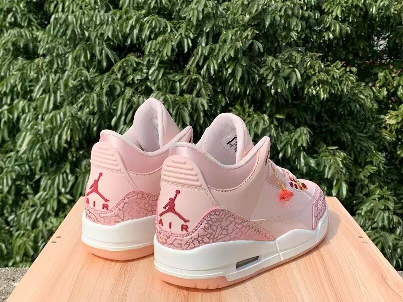Air Jordan 3 Retro Pink Sneakers
