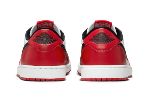 Air Jordan 1 Retro Low OG Men's Sneakers | Red, White & Black