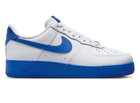 Nike Air Force 1 Low '07 Men's Sneakers - White/Game Royal