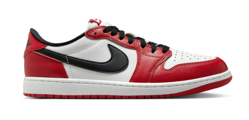 Air Jordan 1 Retro Low OG Men's Sneakers | Red, White & Black