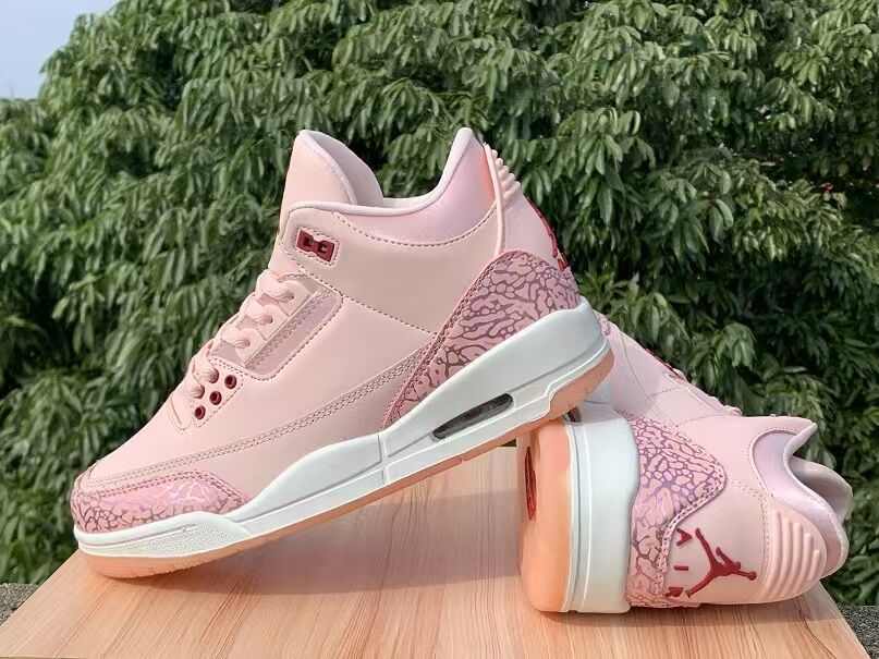 Air Jordan 3 Retro Pink Sneakers