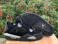 Air Jordan 4 Spotlight Black & Grey Sneakers