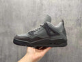 AJ4 Grey & Charcoal Sneakers