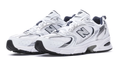 New Balance 530 Women's Wide Sneakers – White & Silver