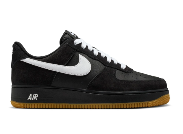 Nike Air Force 1 Low '07 LV8 Men's Sneakers – Black/White/Gum