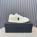 AMIRI White & Cream Star Low-Top Sneakers