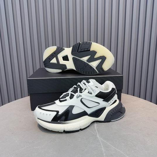 AMIRI White & Black Chunky Low-Top Sneakers