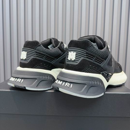 AMIRI Black & Grey Chunky Low-Top Sneakers