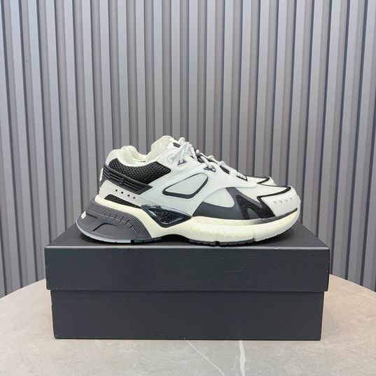 AMIRI White & Black Chunky Low-Top Sneakers