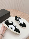 AMIRI Black Low-Top Sneakers with White Star Panels