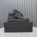 AMIRI Black Embellished Sneakers with Chunky Sole