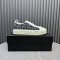 AMIRI Black & White Patterned Low-Top Sneakers