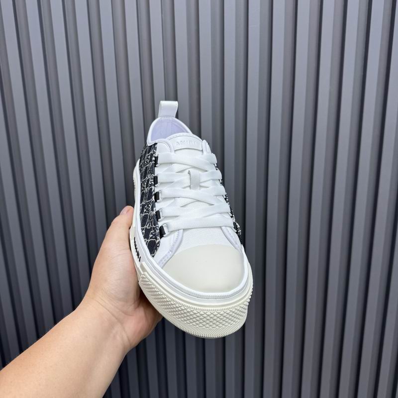 AMIRI Black & White Patterned Low-Top Sneakers