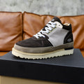 UGG Colorblock Mid-Top Sneakers - Brown & Off-White