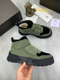 UGG Strap High-Top Sneakers - Olive & Black