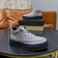 UGG Gray High-Top Platform Sneakers