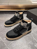 UGG Black & Grey High-Top Sneakers