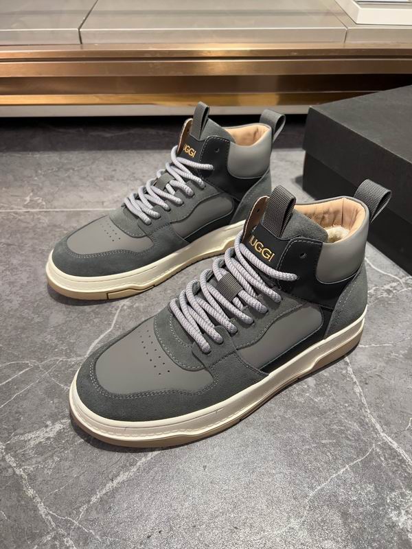 UGG Grey & Charcoal High-Top Sneakers