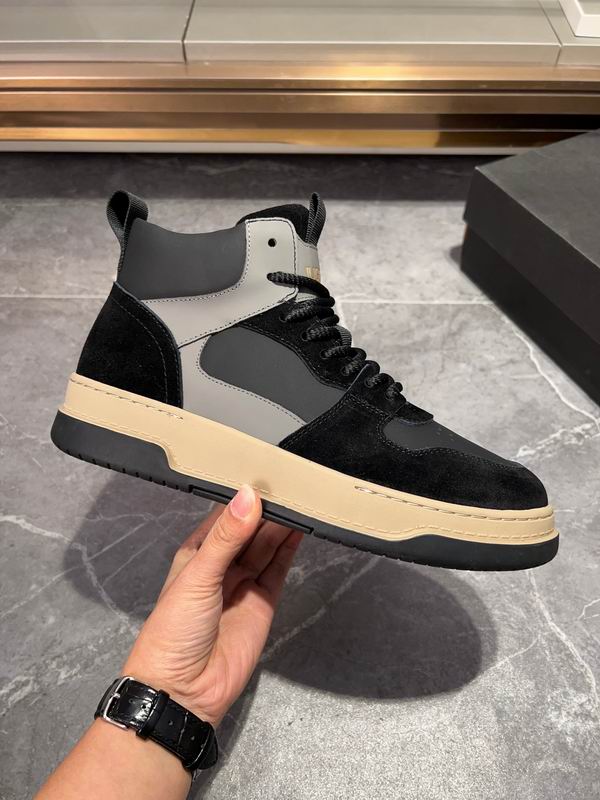UGG Black & Grey High-Top Sneakers