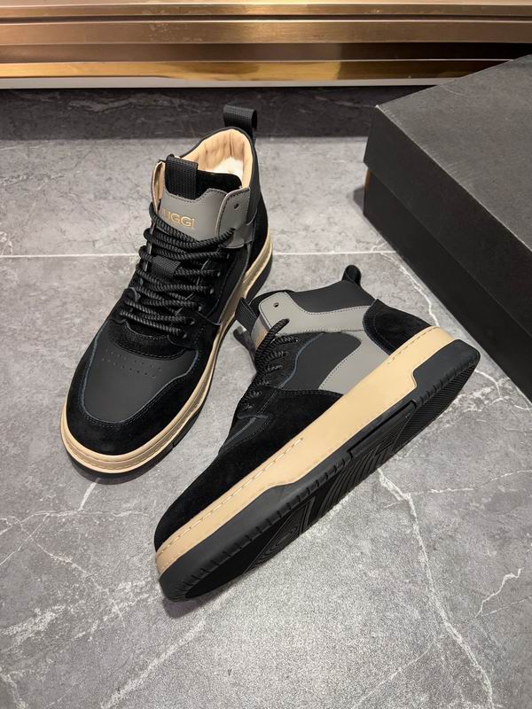 UGG Black & Grey High-Top Sneakers
