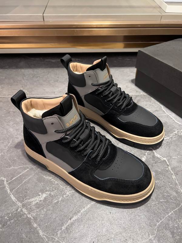 UGG Black & Grey High-Top Sneakers