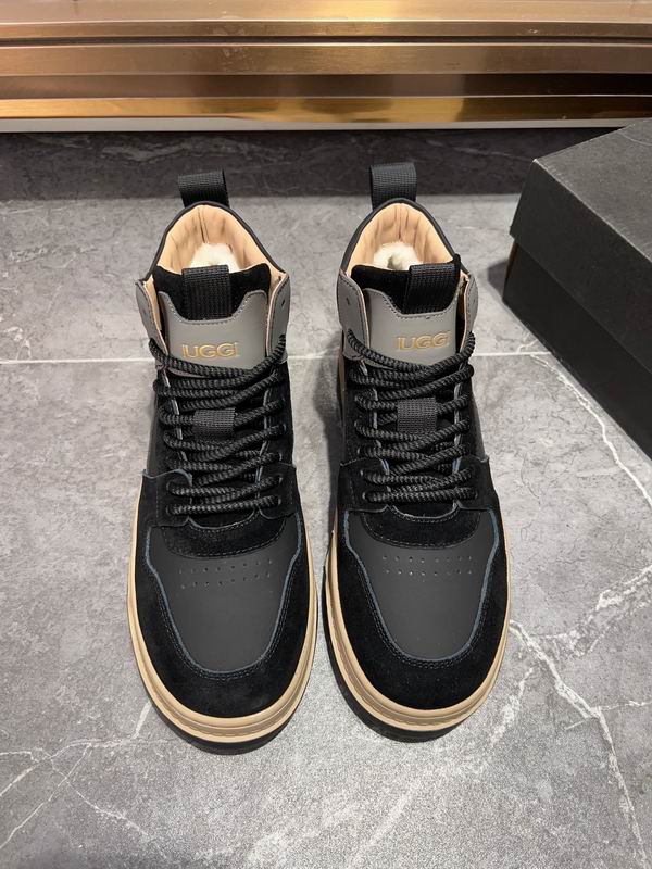 UGG Black & Grey High-Top Sneakers