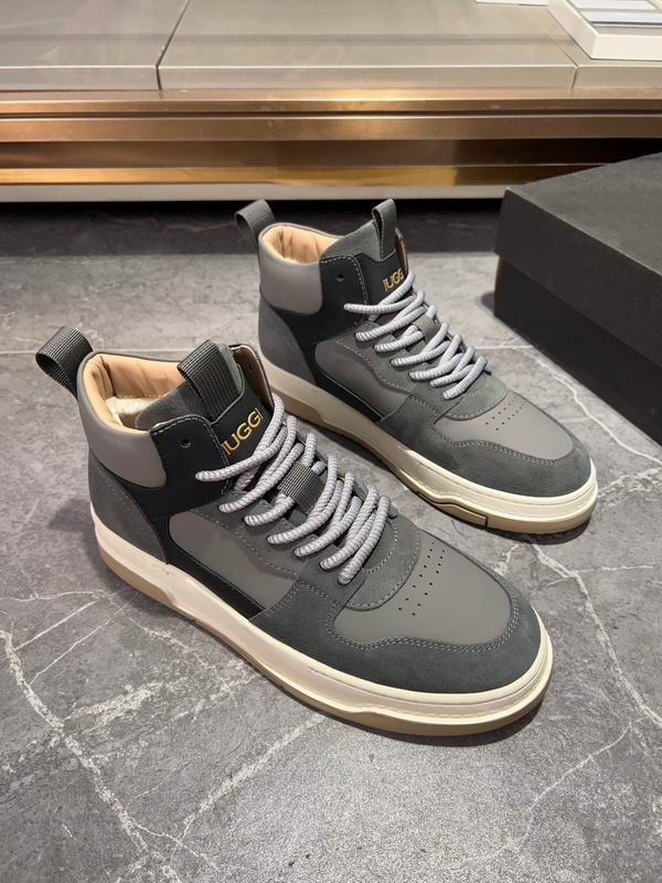 UGG Grey & Charcoal High-Top Sneakers