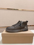 UGG Dark Olive High-Top Zip Sneakers