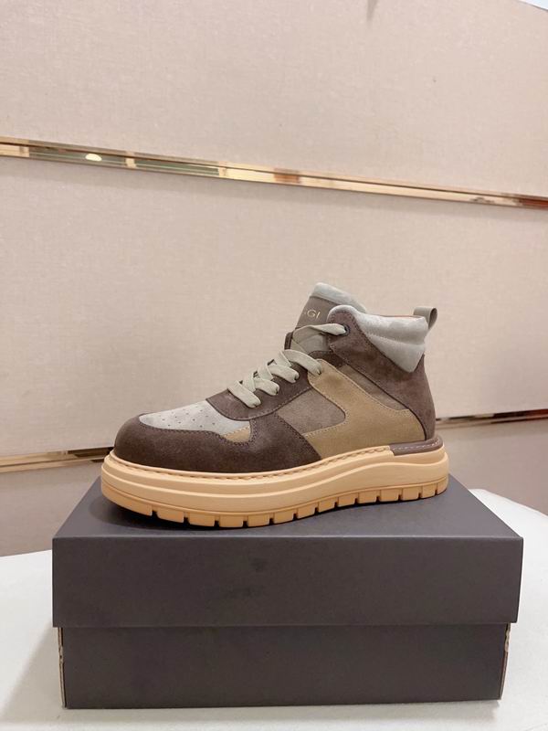 UGG Brown & Khaki High-Top Chunky Sneakers