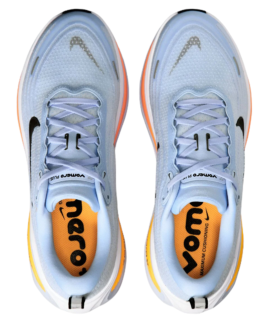 Men's Nike Vomero Plus Light Blue & Orange