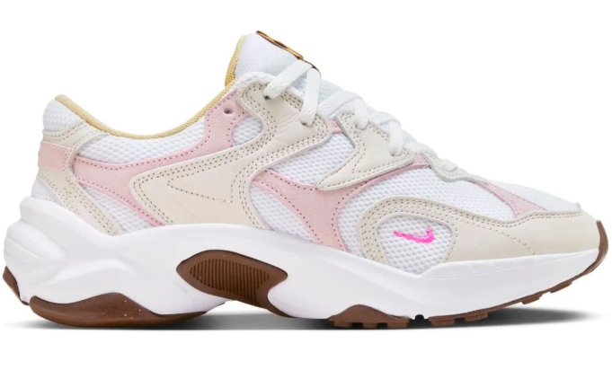 Nike AL8 Women's Sneakers – White / Pink / Brown