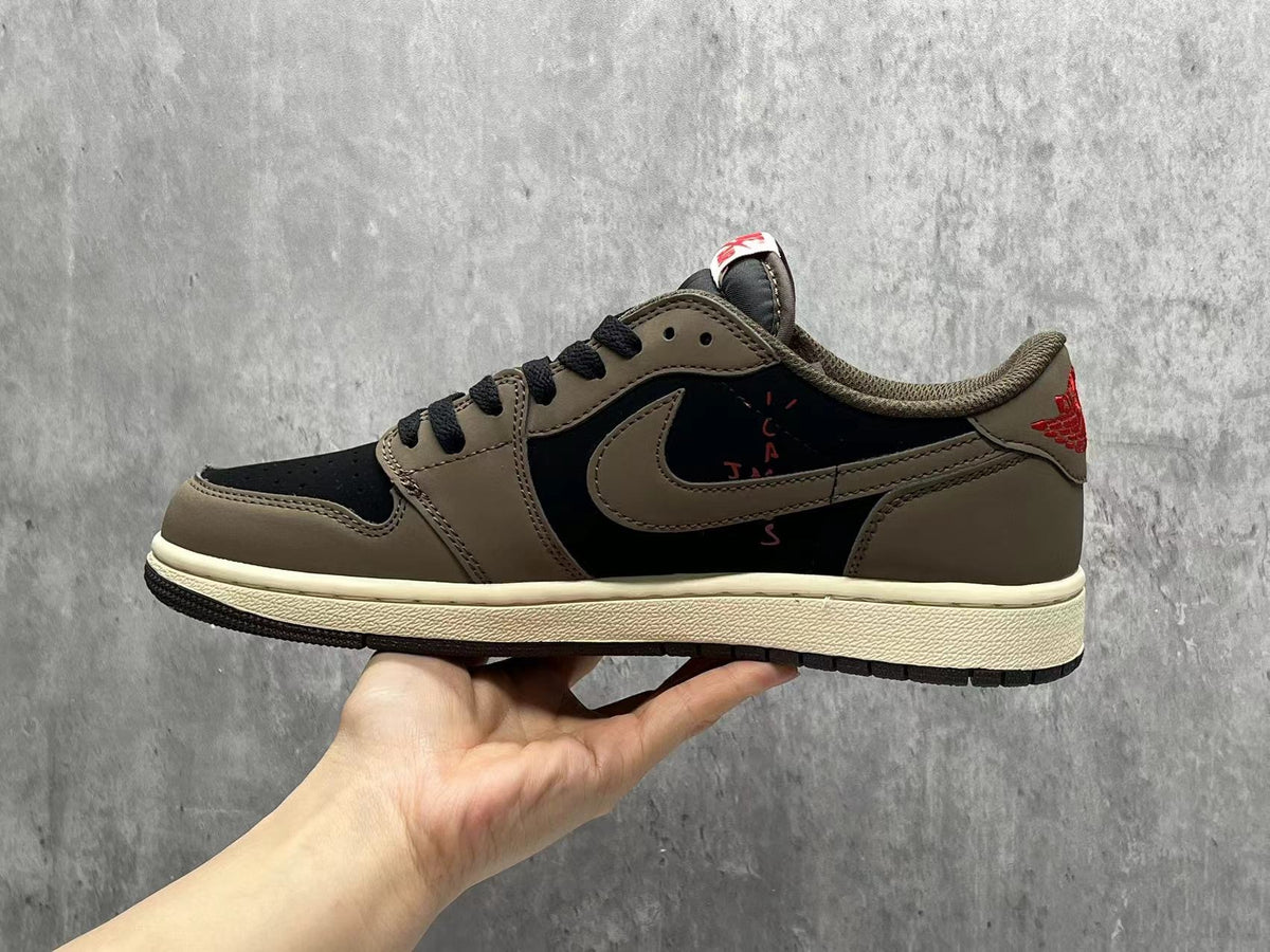 Travis Scott x Air Jordan 1 Low OG Dark Brown & Black