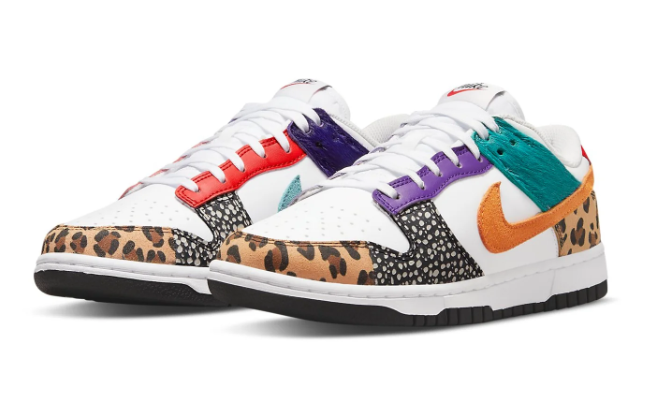 Nike Dunk Low SE Women's Sneakers – Safari Mix