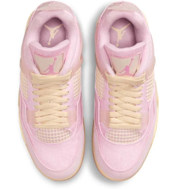 Women's Air Jordan 4 Retro – Pearl Pink / Iced Carmine