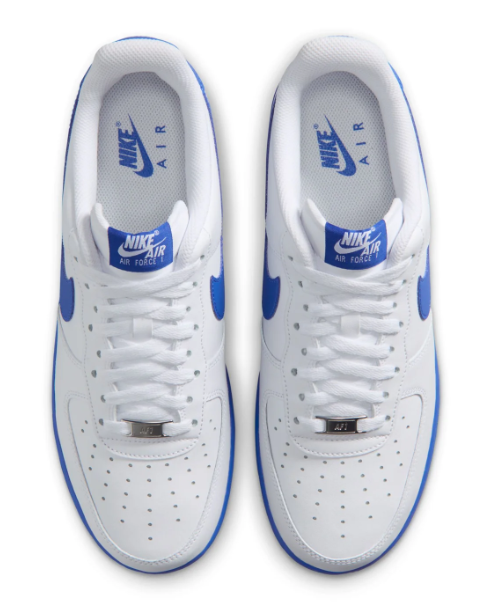 Nike Air Force 1 Low '07 Men's Sneakers - White/Game Royal